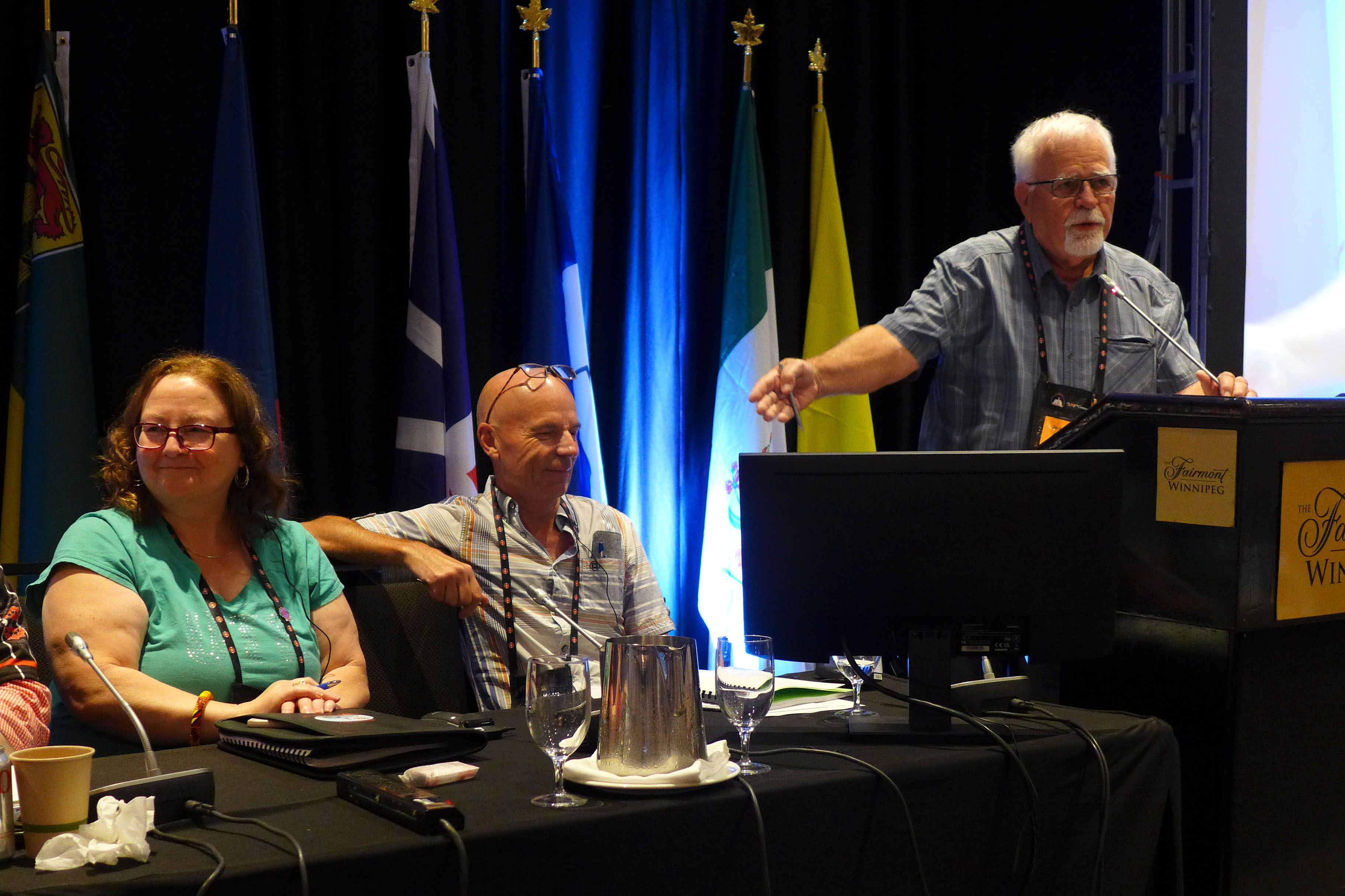 Madonna Gardiner, Jean-Pierre Fraser, Jean Bergeron