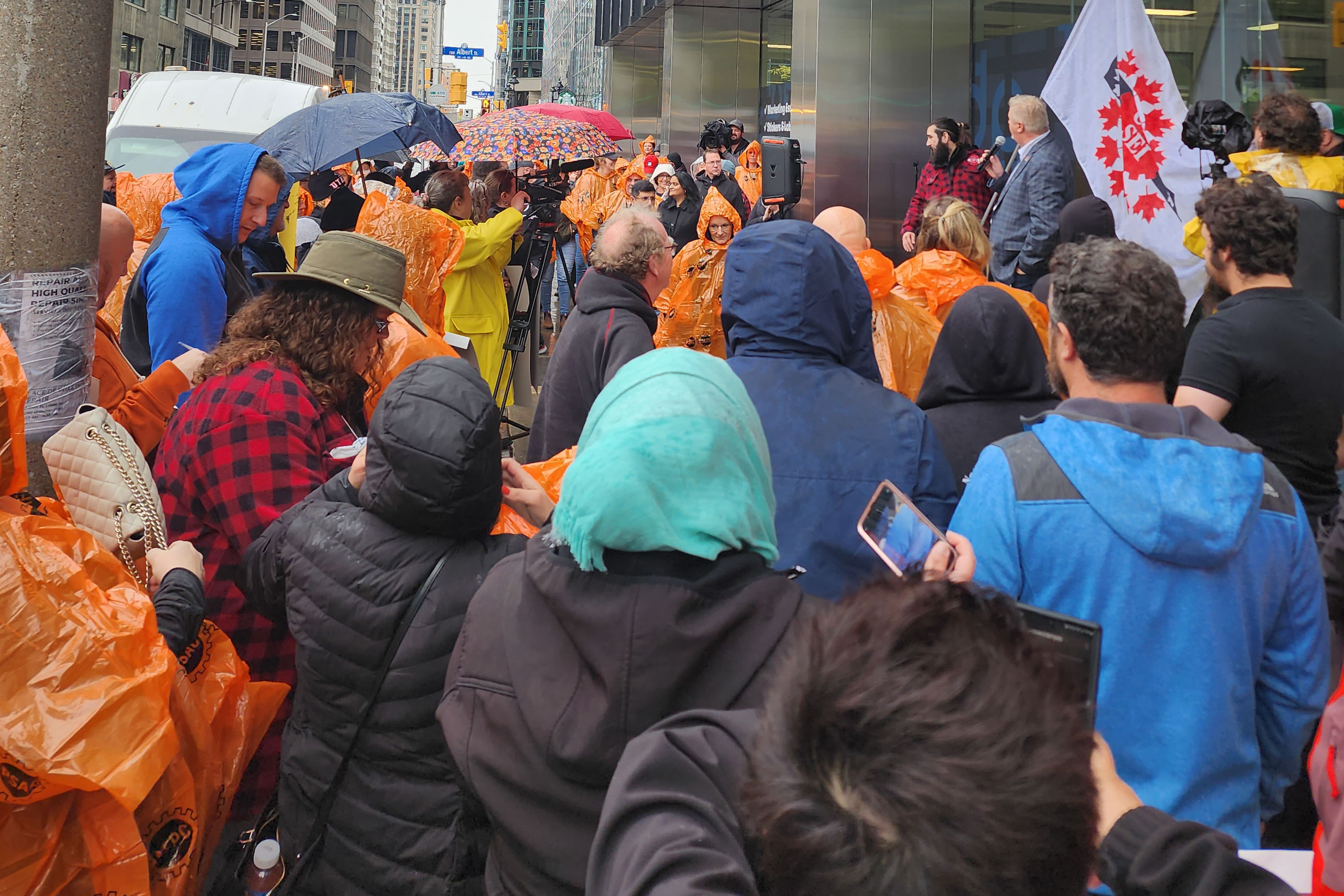 Canada Life Demonstration in Ottawa