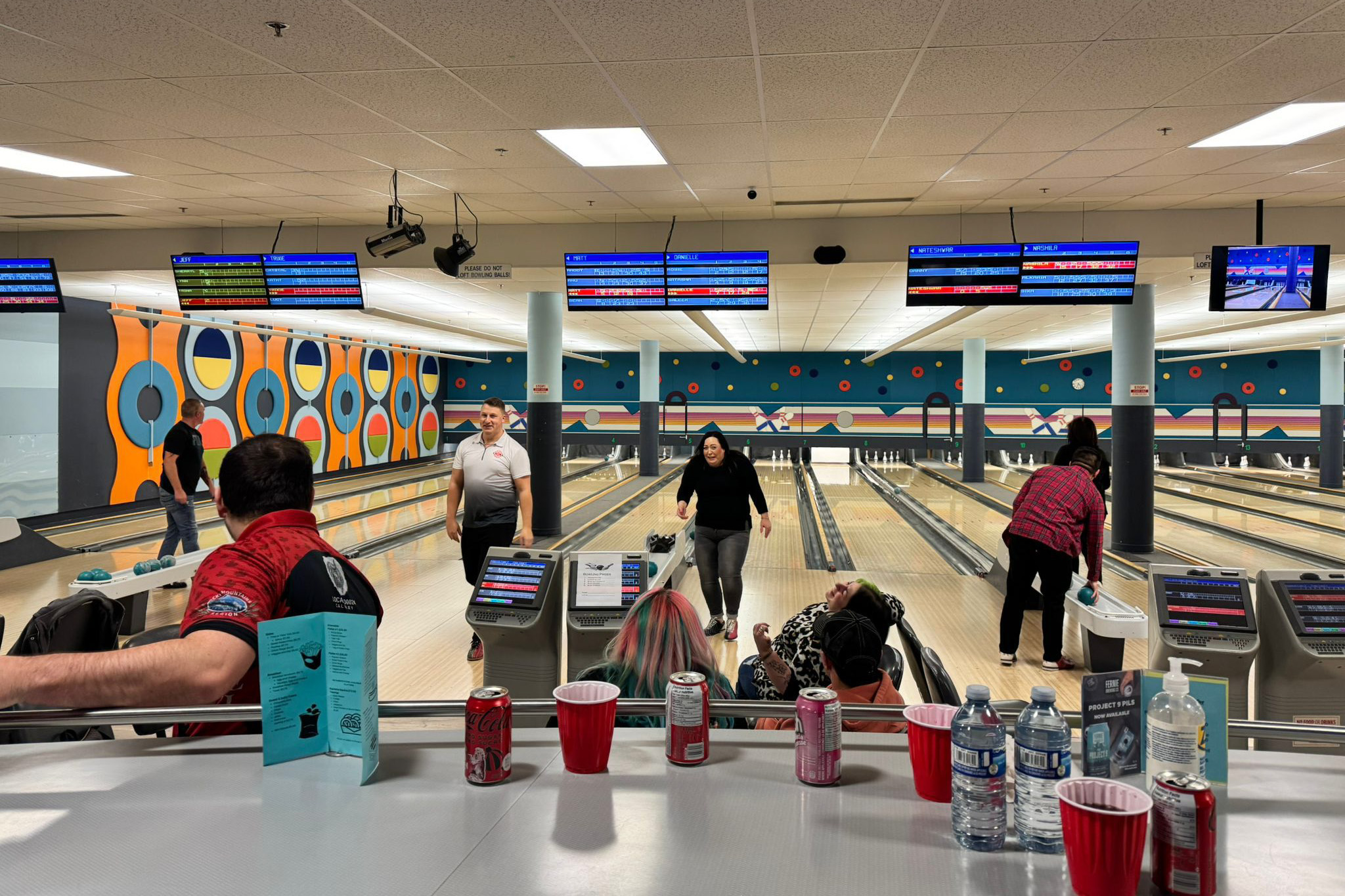 participants aux jeux de quilles