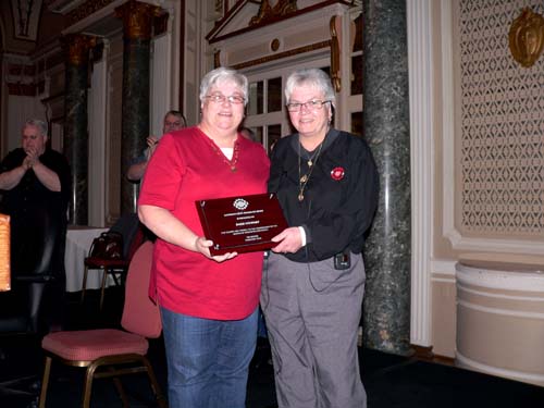 Barb Stewart and Betty Bannon