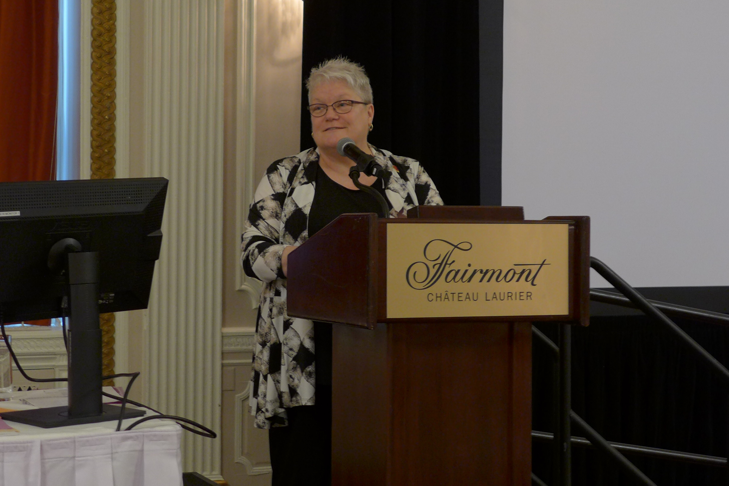 Robyn Benson, présidente nationale de l'AFPC