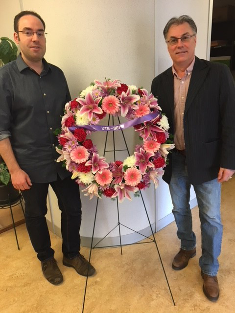 Mathieu Juneau et Kent MacDonald