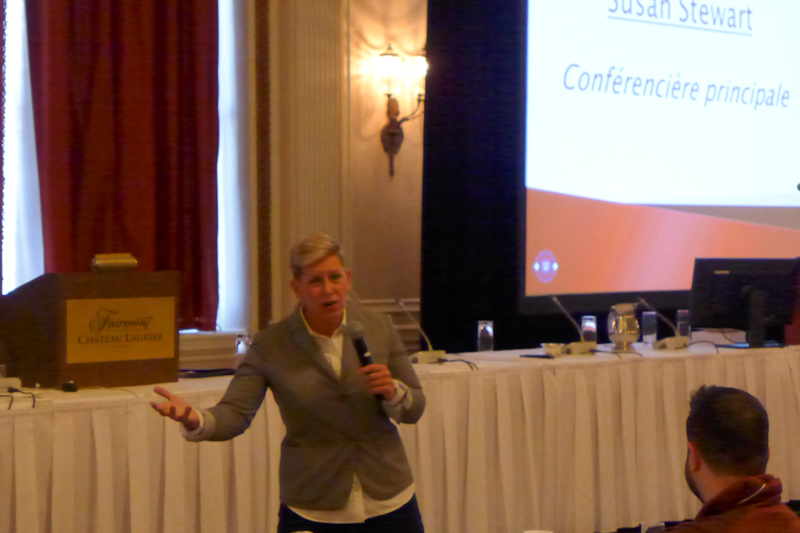 Susan Stewart, Conférencière principale