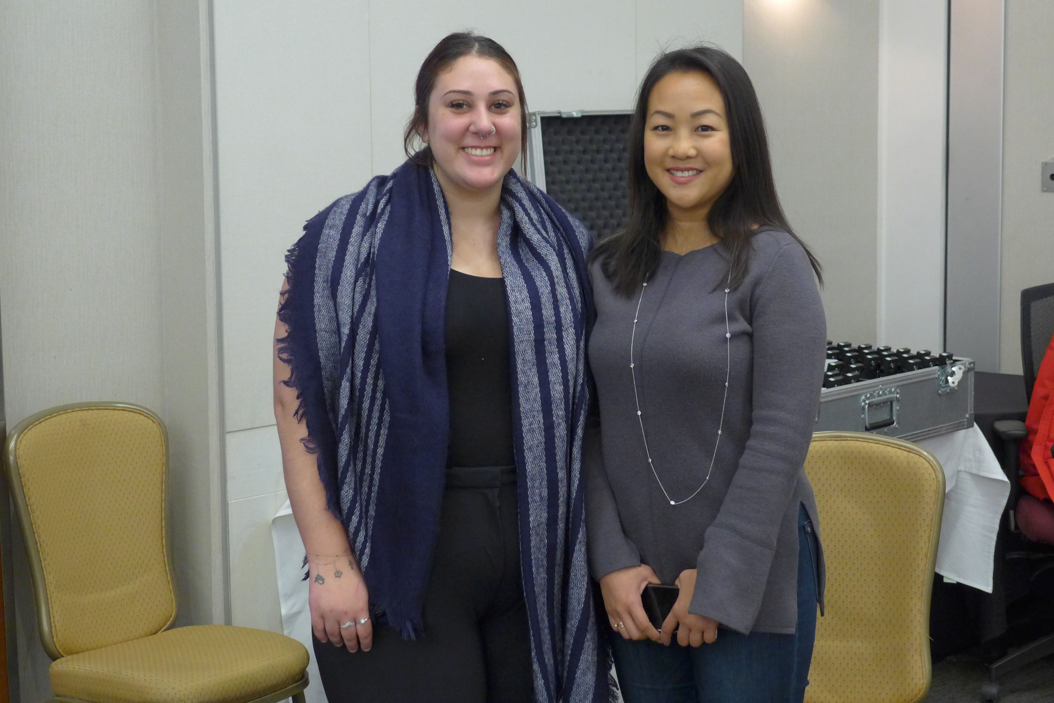 Yasmeen Zekry et Monica Chow