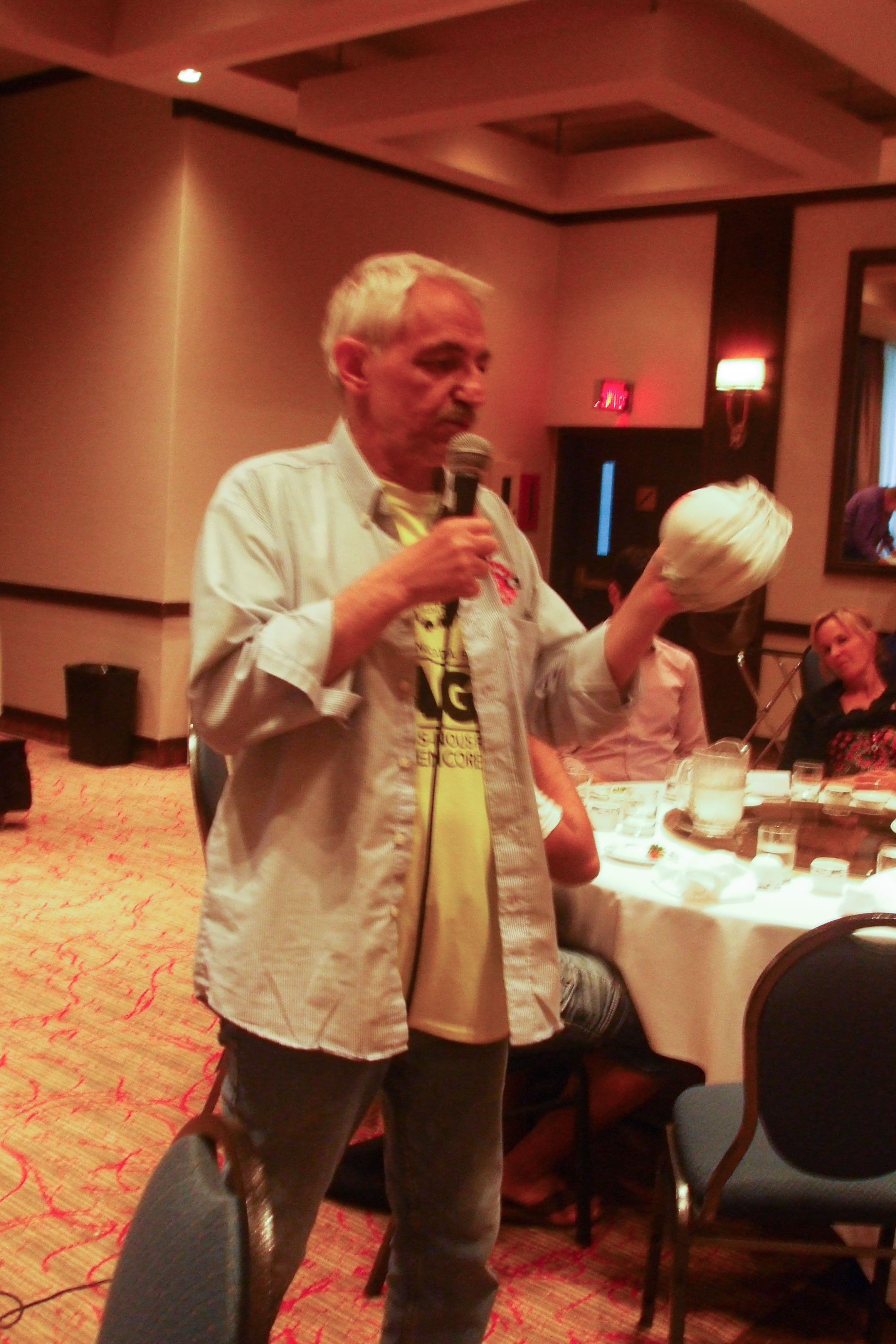 John Drodz, président de la section locale
