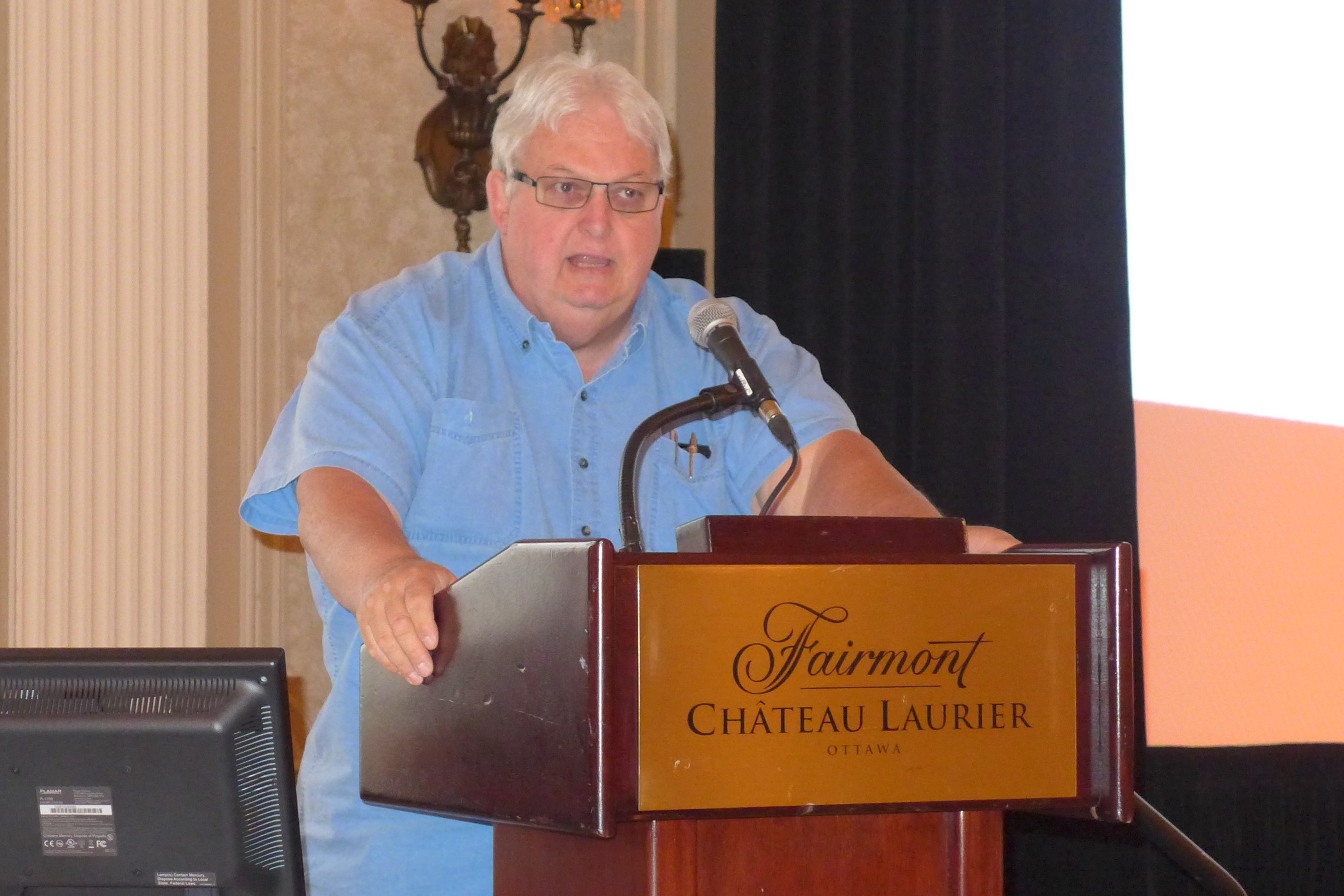 Denis Lalancette, VPR et Président du Comité des récompenses et des titres honorifiques