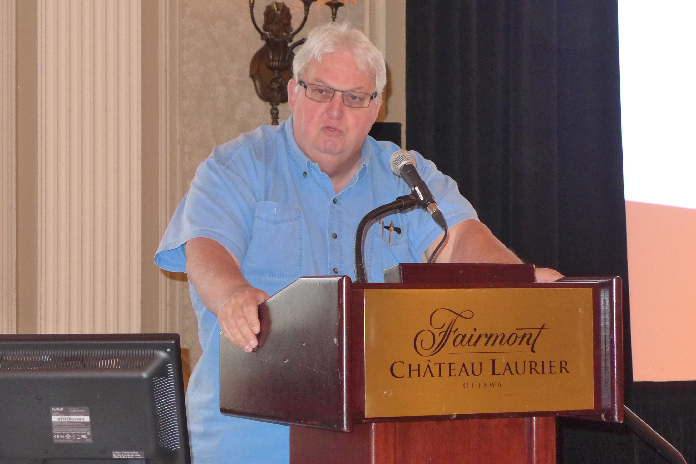 Denis Lalancette, VPR et Président du Comité des récompenses et des titres honorifiques