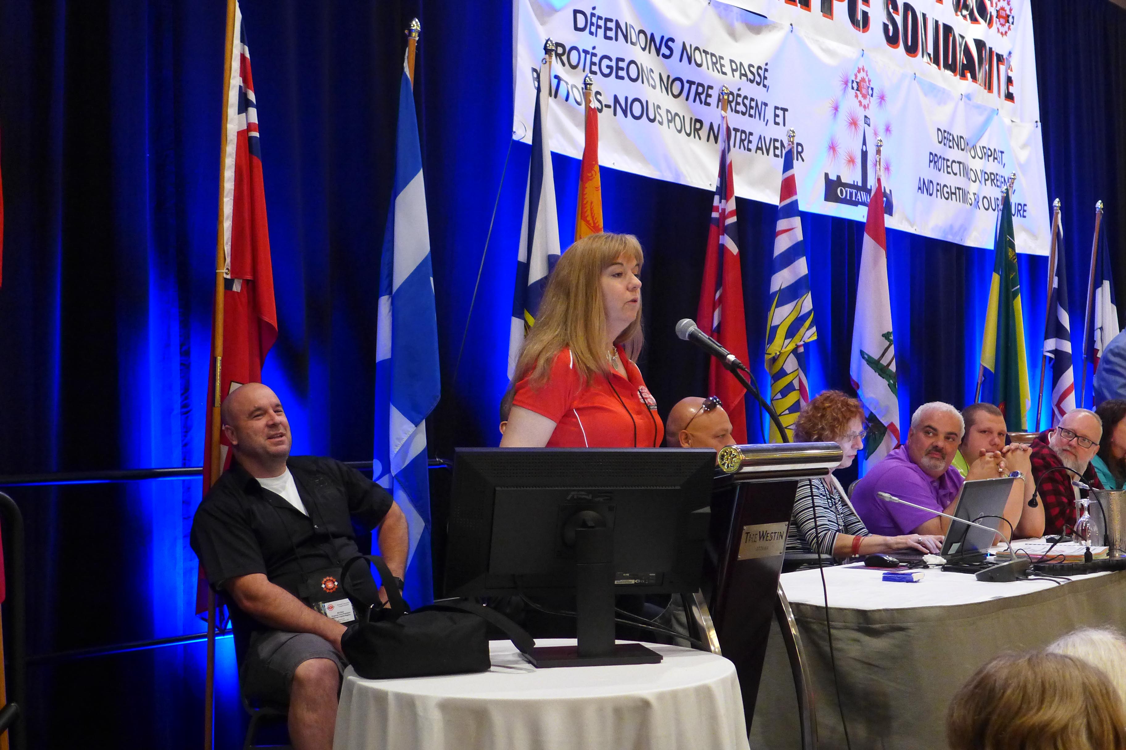 Mot de bienvenue du comité d'accueil, Donna Blair