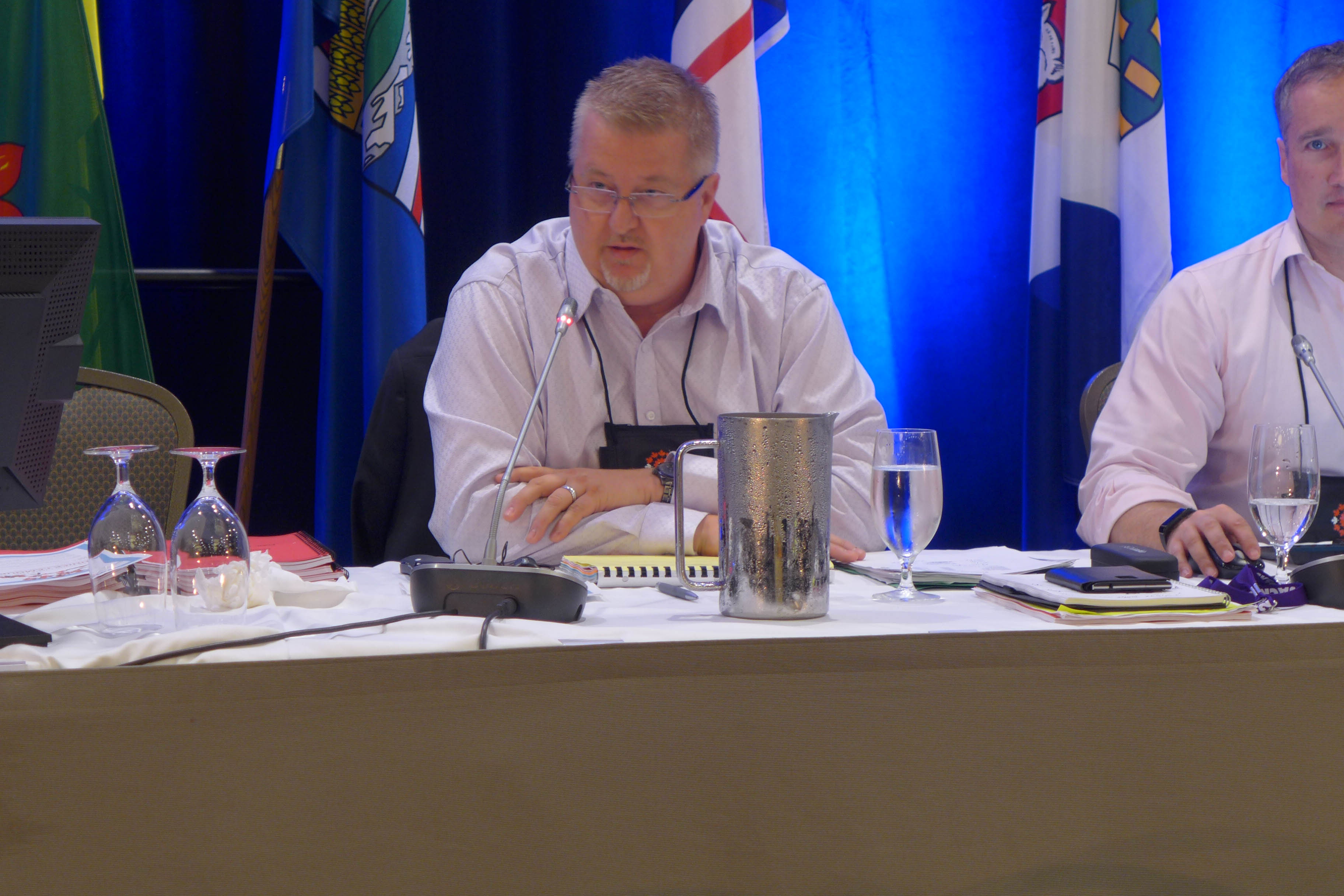 Marc Brière, Président du Comité des résolutions des finances