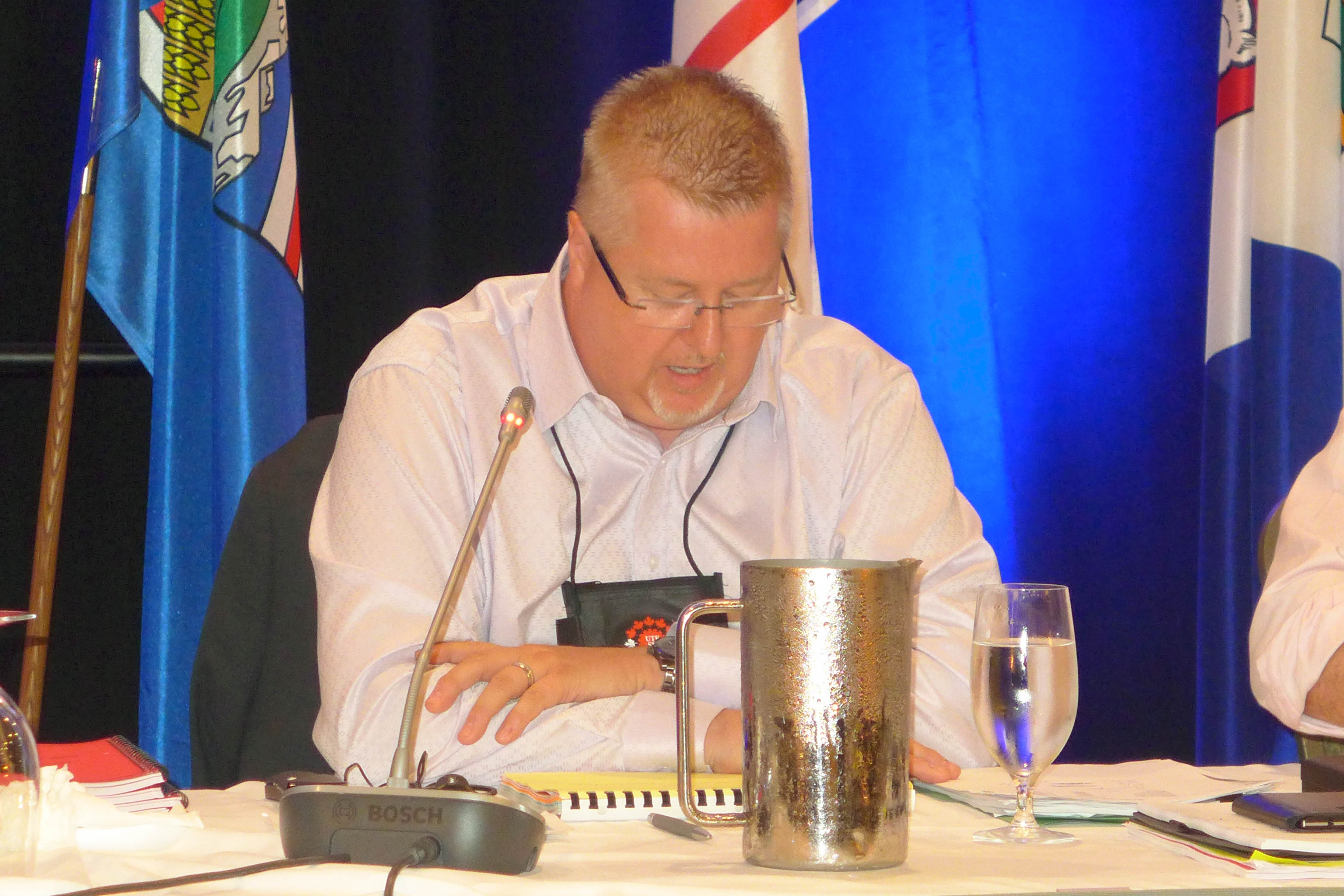 Marc Brière, Président du Comité des résolutions des finances