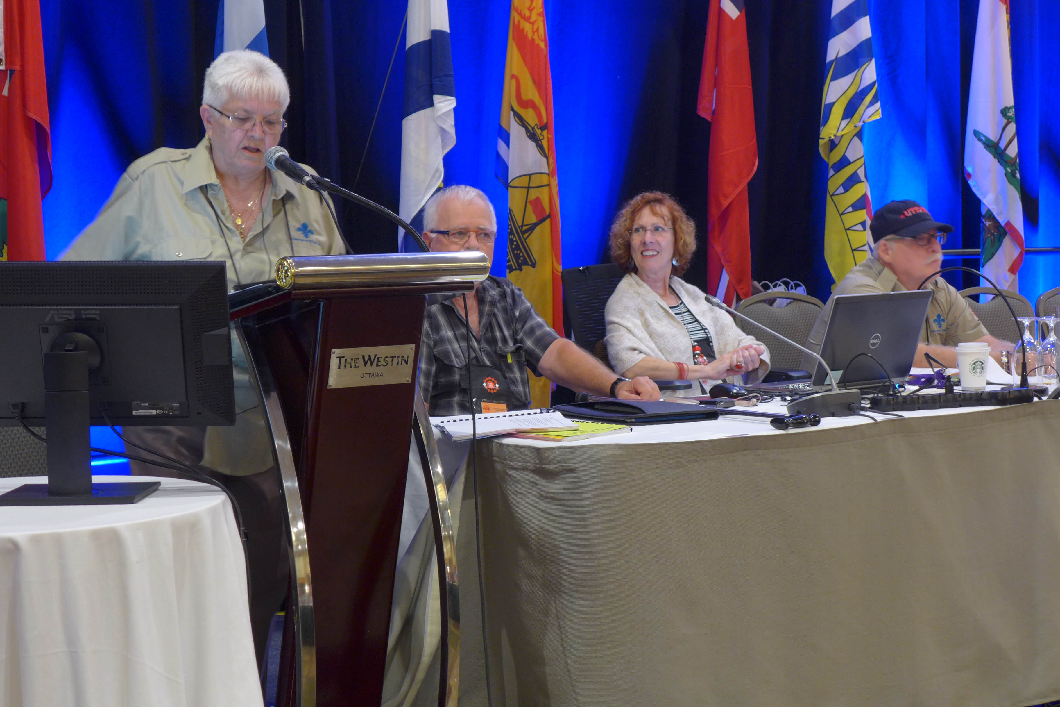 Comité des candidatures - Betty Bannon, Jean Bergeron, Marcel Bertrand 
