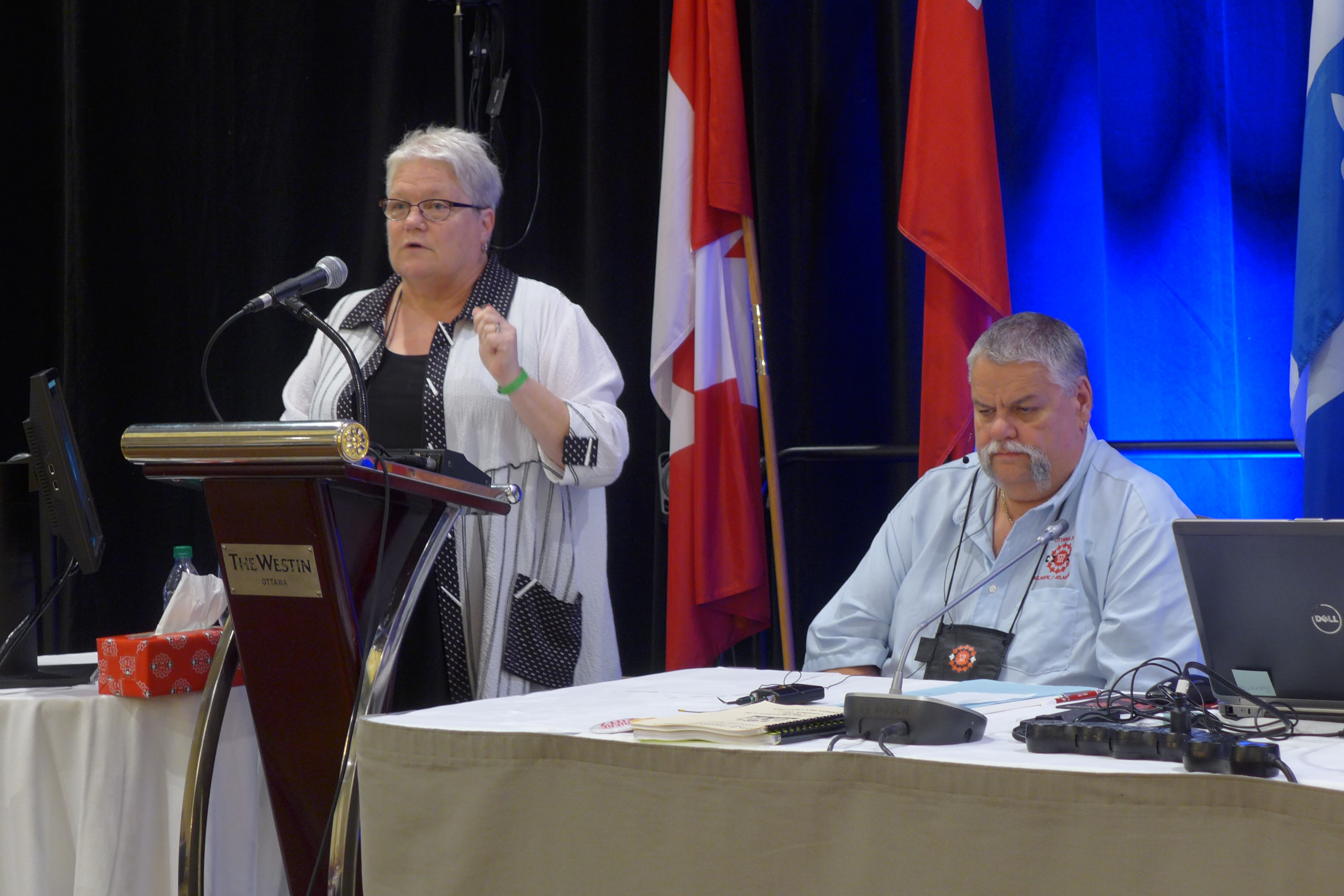 Robyn Benson, présidente national de l'AFPC