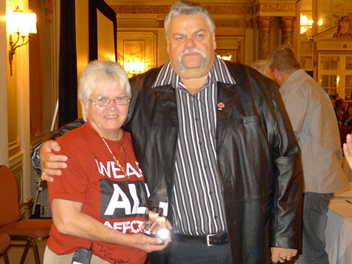 Betty Bannon et Robert Campbell