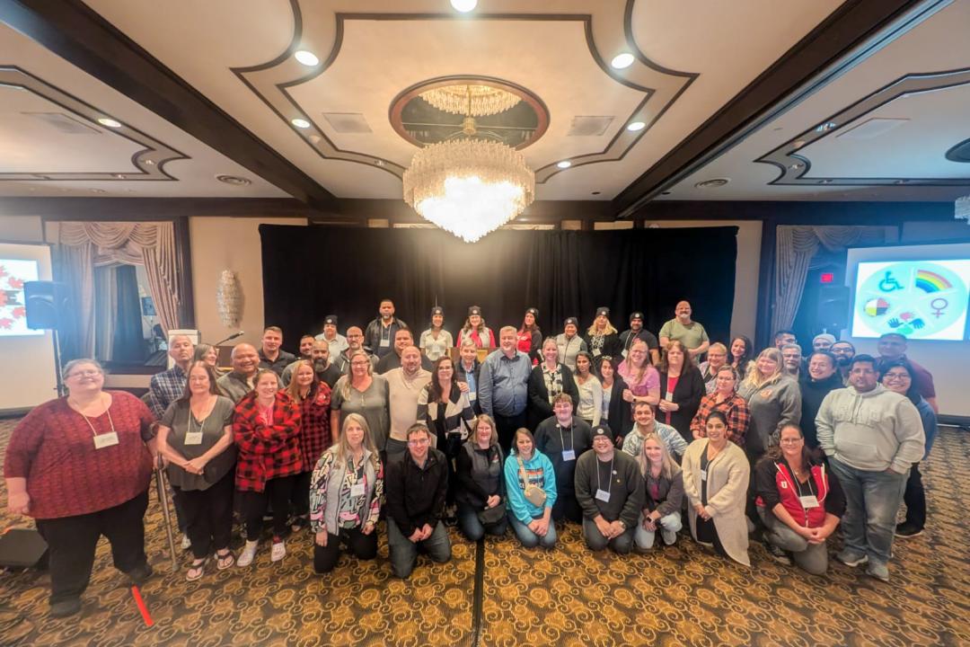 Participants à la conférence régionale des chances égales